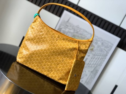 Goyard劇Hobo黄色のバッグ