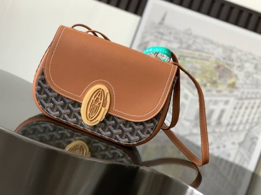 Goyard233バッグブラック＆タン