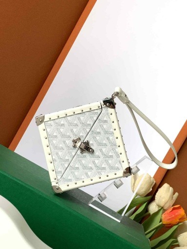 Goyard Dé幹バッグ白