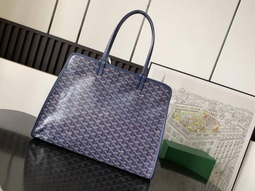 GoyardハーディPMバッグネイビーブルー