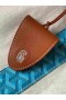 Goyard Belharraバッグ限定版ではターコイズブルー&タン