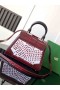 Goyard Saïgon PMバッグクロコダイル革の刺繍のブルゴーニュ