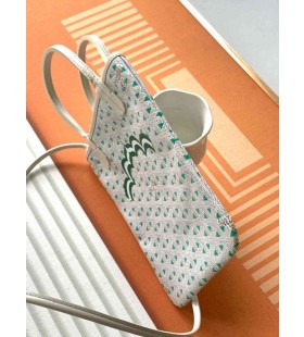 Goyardエアバターコイズブルー&クラウン