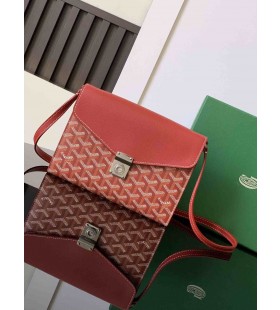 Goyard透明感があってとても綺麗で財布袋赤