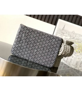 Goyard Sénat MM Pouch Grey