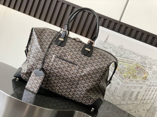 Goyard Duffle Bag Bowling 55 Svart