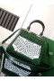 Goyard Saïgon PM Veske Krokodille Skinn Brodert Grønn