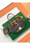 Goyard Anjou Mini Bag Black & Tan Fransk Bulldog