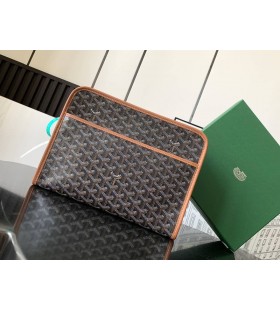 Goyard Jouvence GM Toalettmappe Bag Black & Tan