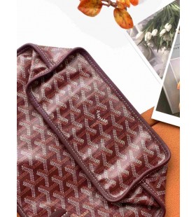 Goyard Anjou Mini Veske Hjertet Burgunder