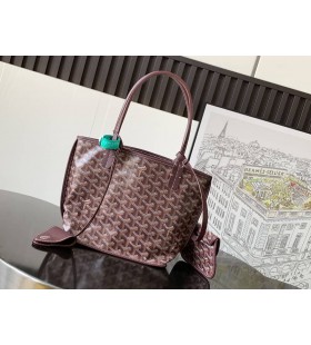 Goyard Anjou Mini Bag Mørkerød