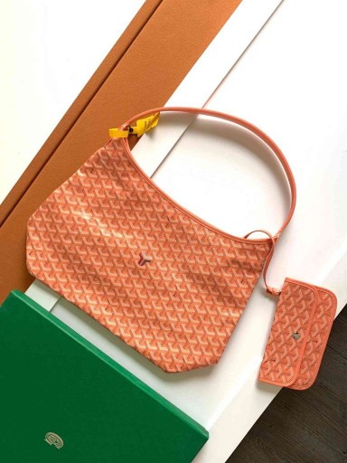 Torba hobo Goyard Bohème Ograniczonej produkcji Pomarańczowy