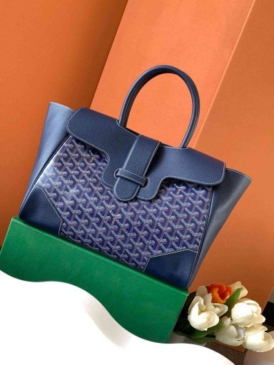 Torba-тоут Goyard Saigon w kolorze granatowym