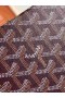 Torba na bagażnik Goyard Minaudière kolor Bordowy
