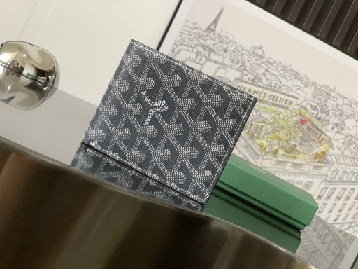 Goyard Card De Portofel Gri
