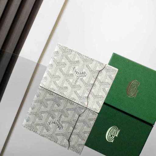 Goyard Introduce Victoire Card De Portofel Alb