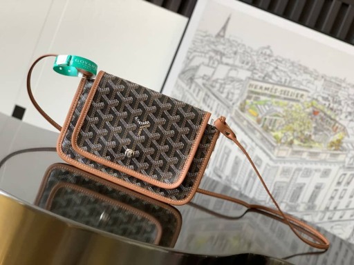 Goyard Plumet Buzunar Portofelul Black & Tan