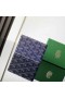 Goyard Introduce Victoire Card De Portofel Bleumarin