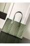 Goyard Villette Jacquard Tote Sac PM Verde