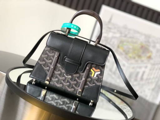 Goyard Saïgon Structuré Mini Taška Limited Edition Black