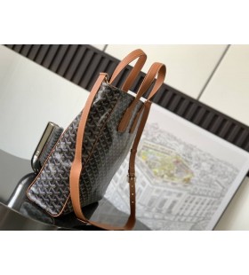 Goyard Voltaire Bag Black & Tan