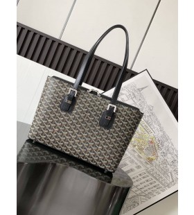 Goyard Marie Galante Bag Black Navy