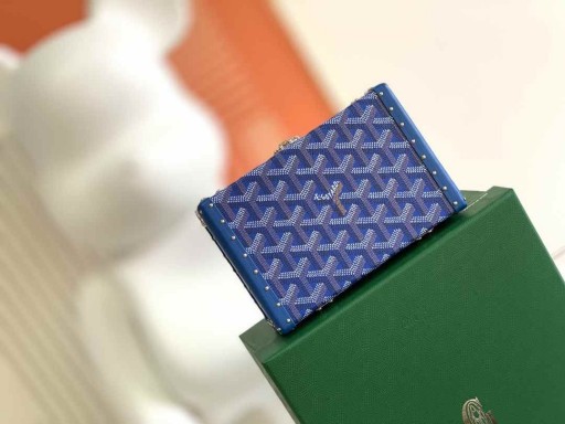 Goyard Minaudière 트렁크 부대 하늘색