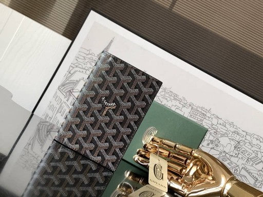 Goyard 넬 여권을 커버 블랙