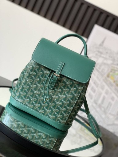 Goyard Alpin 소형 배낭 그린