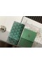 Goyard Saint-Pierre 카드 녹색 지갑