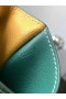 Goyard Saint-Pierre 카드 녹색 지갑