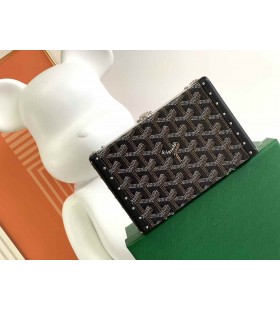 Goyard Minaudière 트렁크 검은 가방