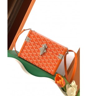 Goyard 카세트 트렁크 오렌지 가방