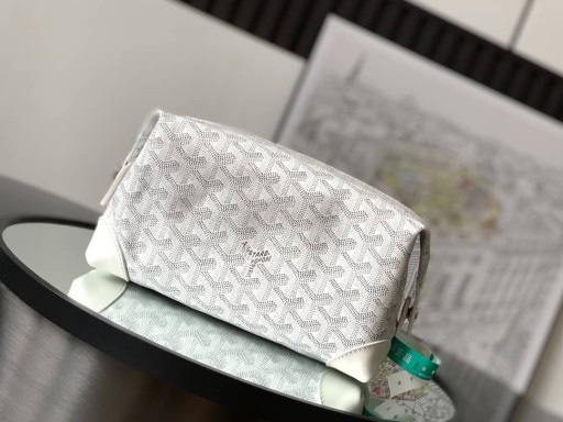 Torba Za toaletni Goyard Bowling 25 Bijela