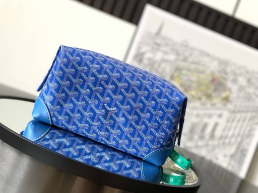 Torba za toaletni Goyard Bowling 25 Nebo Plave Boje