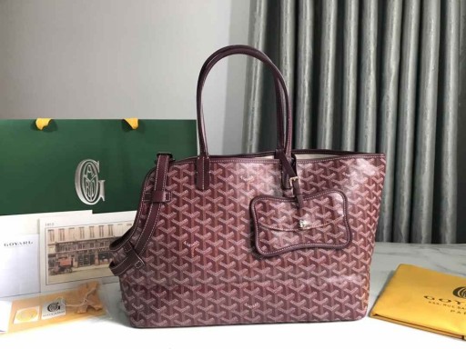 Torba Goyard Chien Gris Tamnocrvena boja