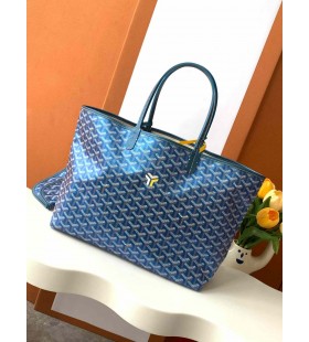 Torba Goyard Saint Louis PM Biser-plave Boje