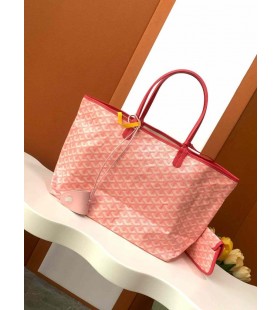 Torba Goyard Saint Louis PM S Crvenim Lubenice i Ruža Сакурой