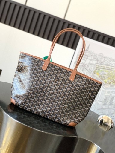 Goyard Artois PM Väska Black & Tan