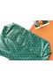 Goyard Bohème Hobo Väska Hjärta & Fransk Bulldog Grön