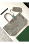 Goyard Saint Louis Goyardine Claire Voie PM Väska Turkos