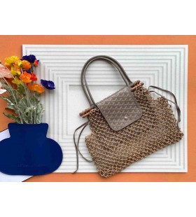 Goyard Goyardine Net Aligre Tote Greige