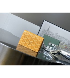 Goyard Malesherbes Kort Plånbok Gul