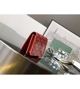Goyard Malesherbes Kort Plånbok Röd