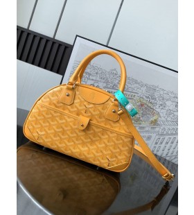 Goyard Vintage Bowling Väska Gul