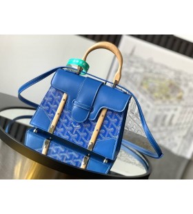 Goyard Saïgon Structuré Mini Bag Blå Himmel