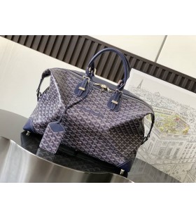 Goyard Duffle Bag Bowling 55 Marinblå