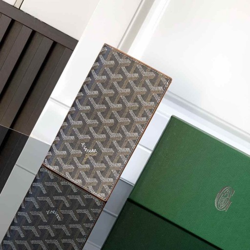 Goyard Saint-Lambert Cüzdan Siyah ve Ten Rengi