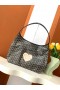 Goyard Bohème Hobo Çanta Büyük Kalp Siyah