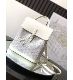 Goyard Alpin Mini Sırt Çantası Beyaz